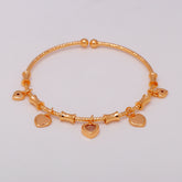Stones of Love Golden Bracelet